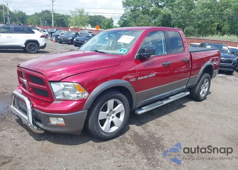 2012 Ram 1500 Slt from USA, damaged, VIN 1C6RD7GT4CS125846